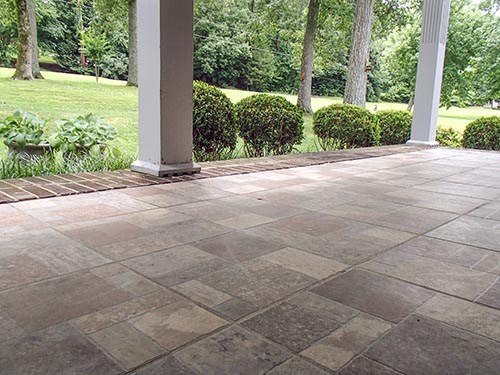 PolyLevel for Sunken Patio in Coeur d'Alene, Spokane, Post Falls