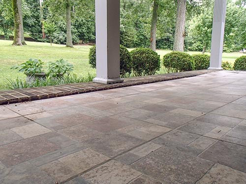 PolyLevel for Sunken Patio in Coeur d'Alene, Spokane, Post Falls